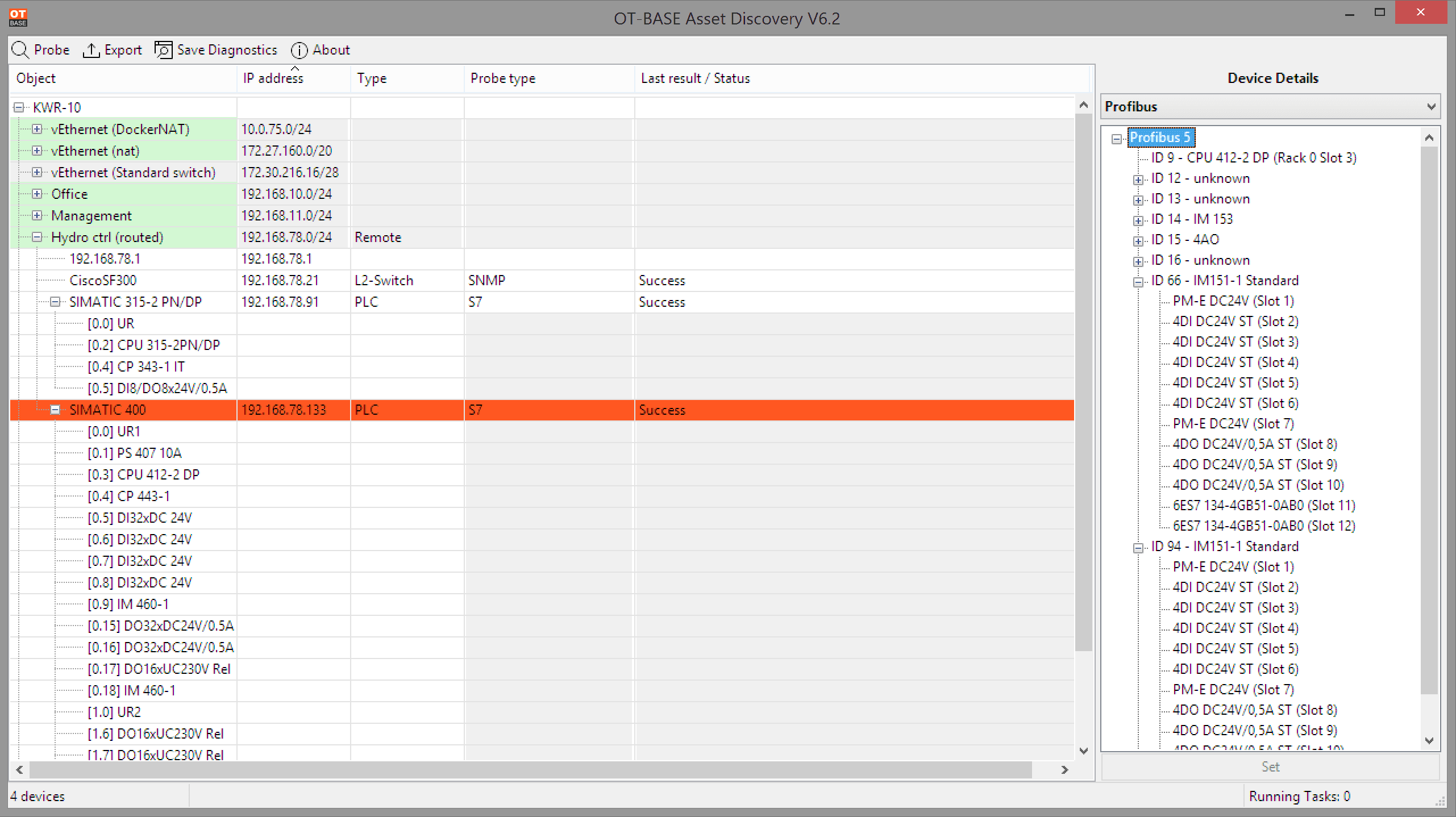OT/ICS asset inventory in Excel